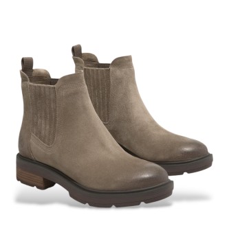 Timberland Botas chelsea em pele cinzenta Brimfield