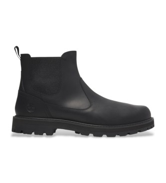 Timberland Stivaletti Chelsea in pelle nera Britton Road 