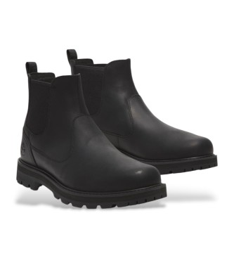 Timberland Britton Road Chelsea-Stiefel aus Leder Schwarz 