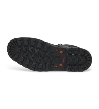 Timberland Botins em pele com Britton Road Mid preto  