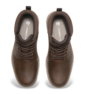 Timberland Britton Road bruine waterdichte veterschoenen voor de middenkuit  