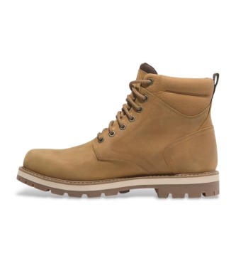 Timberland Brązowe, wodoodporne, sznurowane buty do połowy łydki Britton Road 