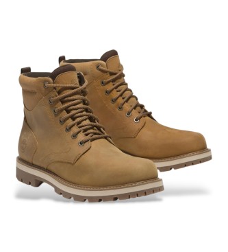 Timberland Britton Road brown waterproof mid-calf lace-up boots 