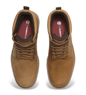 Timberland Britton Road bruine waterdichte veterschoenen voor de middenkuit 