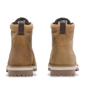 Timberland Brązowe, wodoodporne, sznurowane buty do połowy łydki Britton Road 