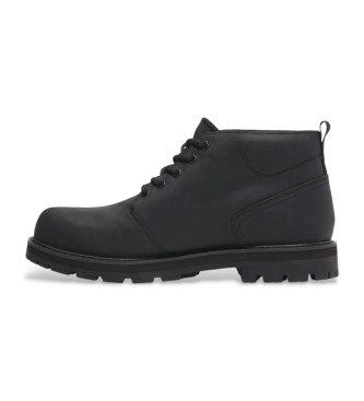 Timberland Britton Road Mid Leren Chukka Laarzen Zwart