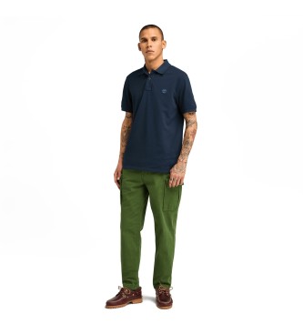 Timberland Pantaloni cargo in twill Brookline verdi