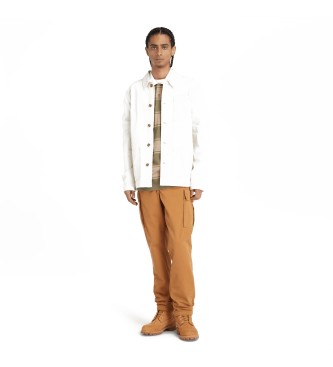 Timberland Brookline Twill cargo trousers white