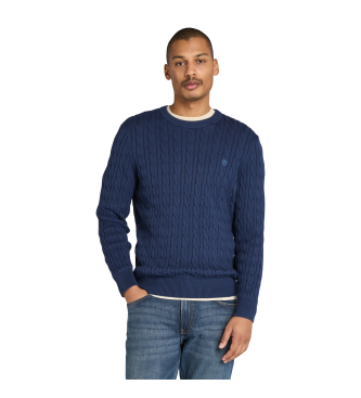Timberland Williams River marinbl kabelstickad trja