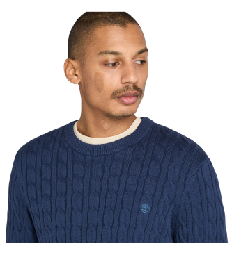 Timberland Williams River marinbl kabelstickad trja