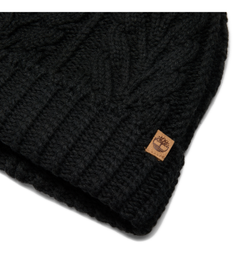 Timberland Cappello con pompon nero