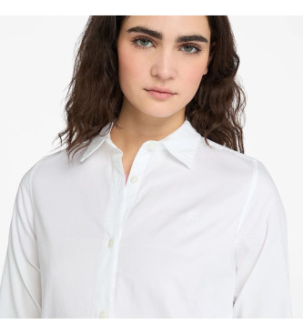 Timberland Camicia Oxford bianca a maniche lunghe