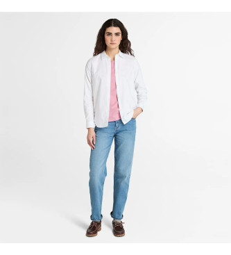 Timberland Camicia Oxford bianca a maniche lunghe