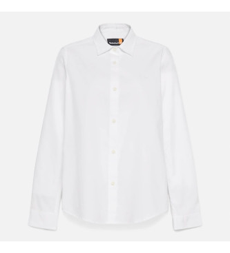 Timberland Camicia Oxford bianca a maniche lunghe