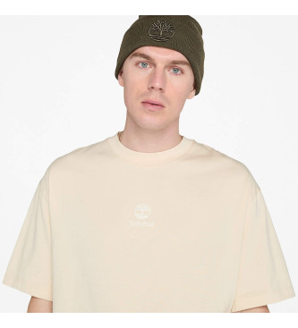 Timberland T-shirt  logo Hampton beige
