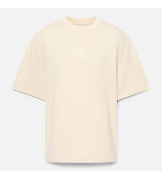 Timberland T-shirt  logo Hampton beige