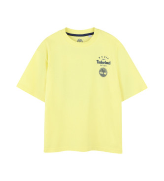 Timberland T-shirt korte mouw geel