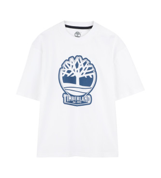 Timberland Kurzarm-T-Shirt wei