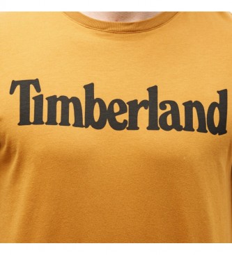 Timberland T-shirt Kennebec River moutarde