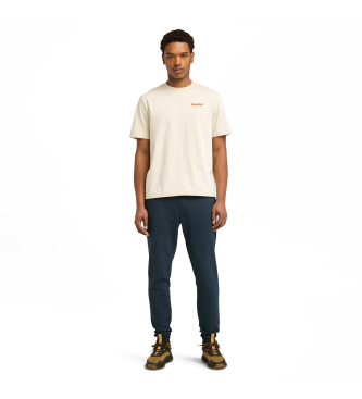 Timberland Rugged Active Gear beige T-shirt med grafisk ryg