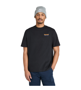 Timberland Rugged Active Gear back graphic T-shirt sort