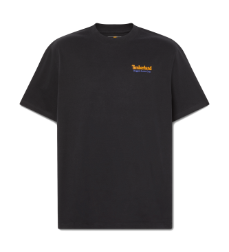 Timberland Rugged Active Gear back graphic T-shirt sort