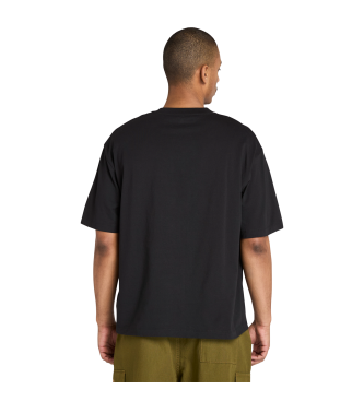 Timberland T-shirt  logo Hampton noir