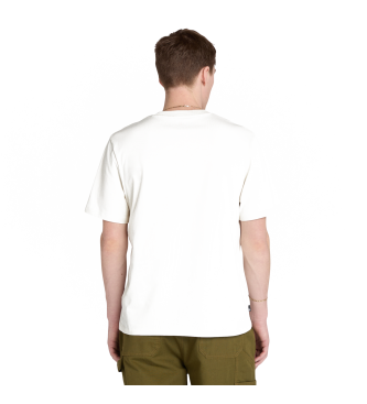 Timberland T-shirt Hampthon branca