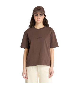 Timberland T-shirt Lush Comfort brązowy