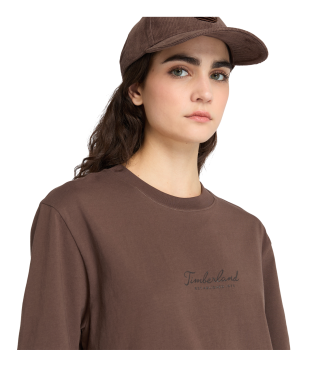 Timberland T-shirt Lush Comfort brązowy