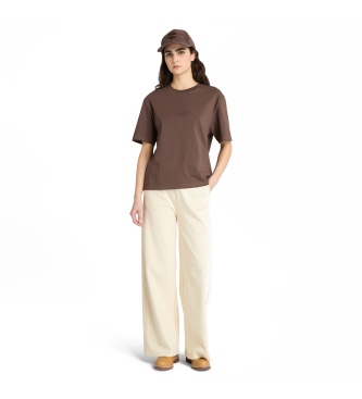 Timberland T-shirt Lush Comfort brązowy