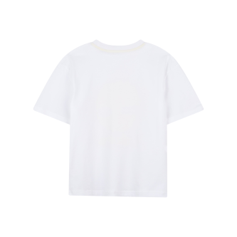 Timberland T-shirt com logtipo branco