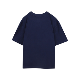 Timberland T-shirt com logtipo azul-marinho