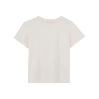 Timberland T-shirt bege com ilustrao