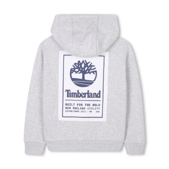 Timberland Grijs vest met capuchon
