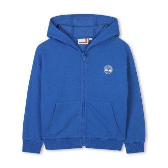 Timberland Blauw vest met capuchon