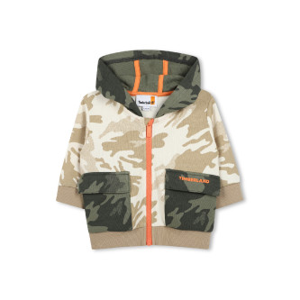 Timberland Beige vest met capuchon