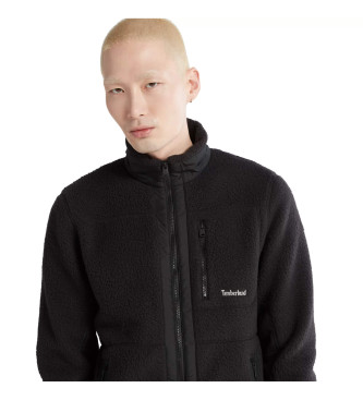 Timberland Jacket Mix Media Sherpa FZ Fleece black