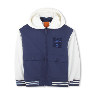 Timberland Jacket with contrasting blue sleeves