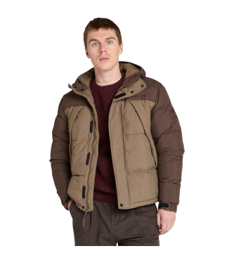 Timberland Quilted jacket, waterproof brown