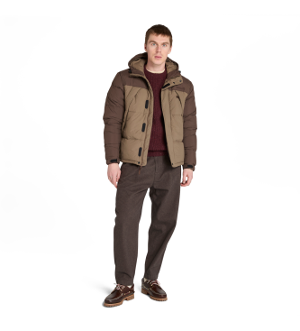 Timberland Quilted jacket, waterproof brown
