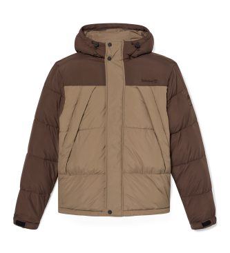 Timberland Quilted jacket, waterproof brown
