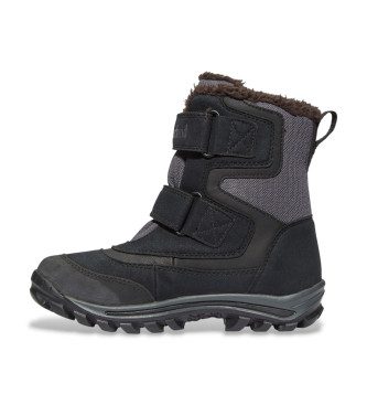 Timberland Stivali da neve Chillberg neri a met polpaccio con velcro e Gore-Tex