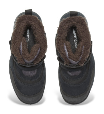 Timberland Stivali da neve Chillberg neri a met polpaccio con velcro e Gore-Tex