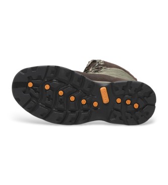 Timberland Chocorua vandtætte high top snowboardstøvler med snørebånd, mørkebrune  