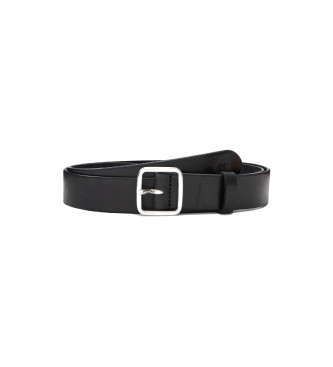 Timberland Riem met zwart gevlochten detail