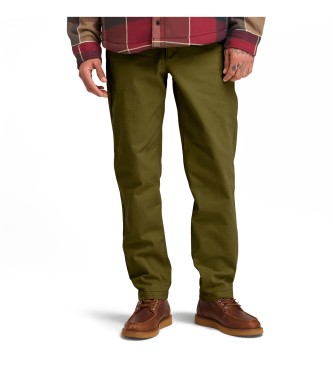 Timberland Claremont Chino-Hose aus gebrstetem Twill grn