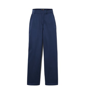 Timberland Claremont chino straight leg trousers blue