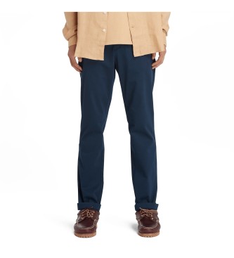 Timberland Pantalon chino en twill extensible marine