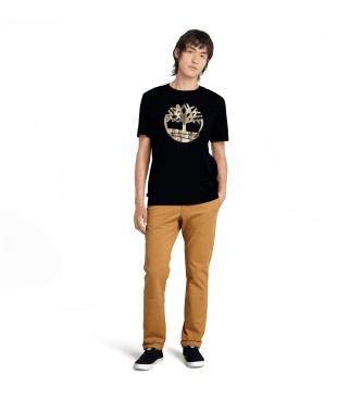 Timberland Braune Chino-Hose aus Stretch-Twill